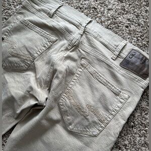 Men's Silver Khaki Denim 36x30